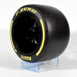 Pirelli Pole Position neumático escala 1:2 - Amarillo - Intermedio (TARA)