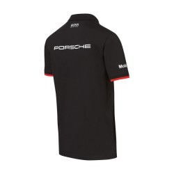 Polo para hombre color negro – Porsche Motorsport