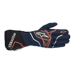 Alpinestars tech-1 zx v2 guantes nvy/blk/red