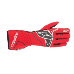 Alpinestars tech-1 zx v2 guantes red/blk