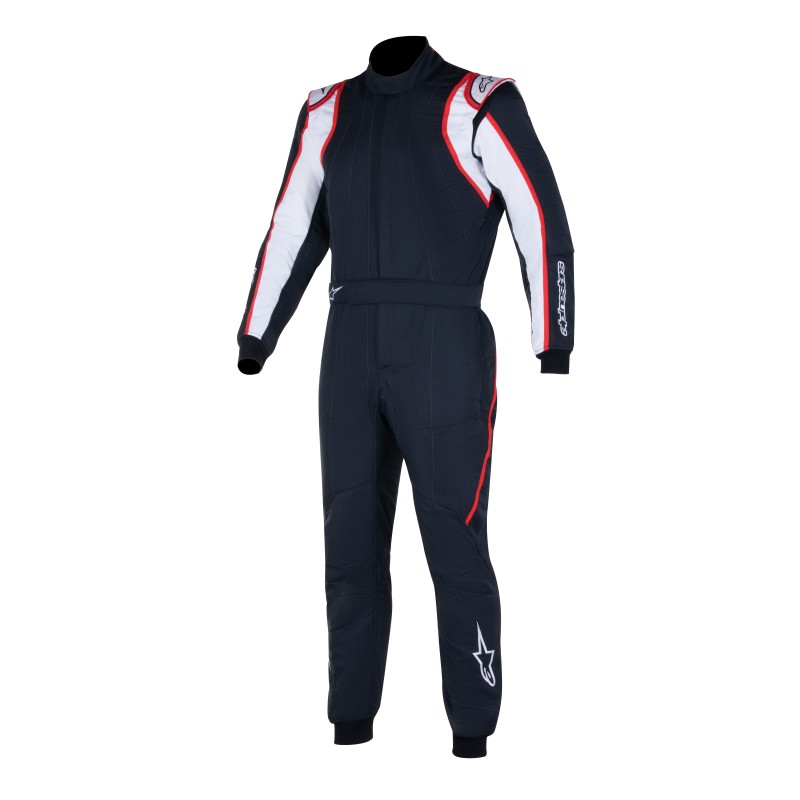 Alpinestars GP Race V2 Suit Fia Black/Wht/Red