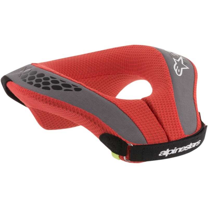 Alpinestars kart sequence youth neck roll blk/red