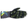 Alpinestars tech-1 k race  S v2 GRAPHIC guantes B/C/Y/FL (KIDS)