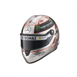 Mini Helmet 2012 - Michael Schumacher platin edition