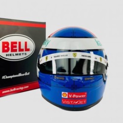 Charles Leclerc 2021 Mini Helmet Bell escala 1:2 - Monaco GP
