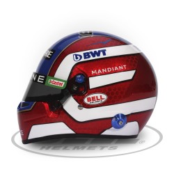 Esteban Ocon Mini Helmet 2022 - Schuberth escala 1:2
