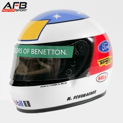 Michael Schumacher Mini Helmet 1992 Spa