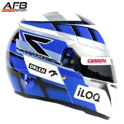 Kimi Raikkonen Mini Helmet 2021 Last Race GP ABU DHABI- Bell escala 1:2
