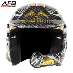 Sébastien Ogier 2021 especial edition Mini helmet Stilo escala 1:2
