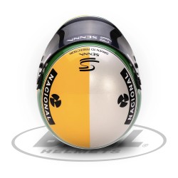 PRE-Order Ayrton Senna 30 Years Legacy Mini Helmet Bell escala 1:2. Precio 150€