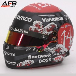 PRE-Order Fernando Alonso 2024 GP JAPON Mini Helmet Bell escala 1:2. Precio 279€