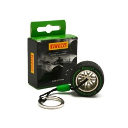 Llavero Neumático Pirelli verde