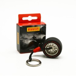 Llavero Neumático Pirelli rojo