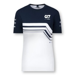 Camiseta Alpha Tauri 2022 Blanco/Azul Mujer