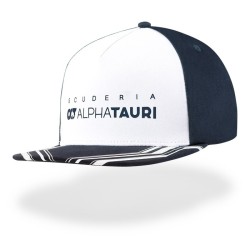Gorra del equipo ALPHA TAURI Blanca plana