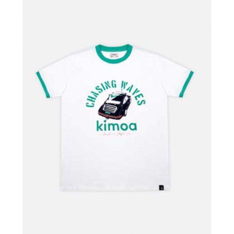 Camiseta Kimoa Surfers Contour blanca