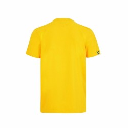 Camiseta logo Ayrton Senna amarilla