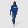 Sudadera Ayrton Senna azul con logo