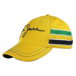 Gorra amarilla Ayrton Senna Helmet