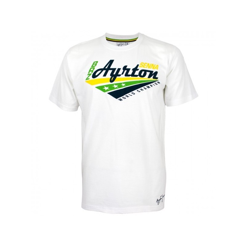 Camiseta "World Champion" de Ayrton Senna