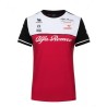 Camiseta del equipo Alfa Romeo de Fórmula para mujer