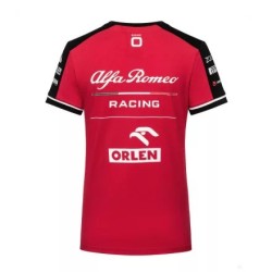 Camiseta del equipo Alfa Romeo de Fórmula para mujer