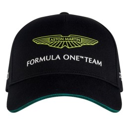 Gorra del equipo Aston Martin F1 Negra 2023