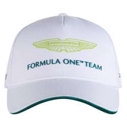 Gorra del equipo Aston Martin F1 Blanca 2023