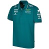 Polo del equipo Aston Martin de Fórmula 1 en color verde