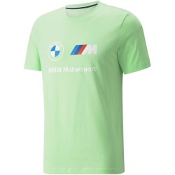 Camiseta con logotipo BMW PUMA verde