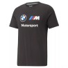 Camiseta con logo BMW PUMA MMS ESS negro