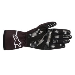 Alpinestars tech-1 k race s. Kids v2 solid guantes blk/wht