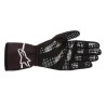 Alpinestars tech-1 k race v2 solid guantes blk/wht