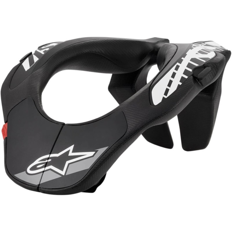 Alpinestars karting youth neck support blk/wht