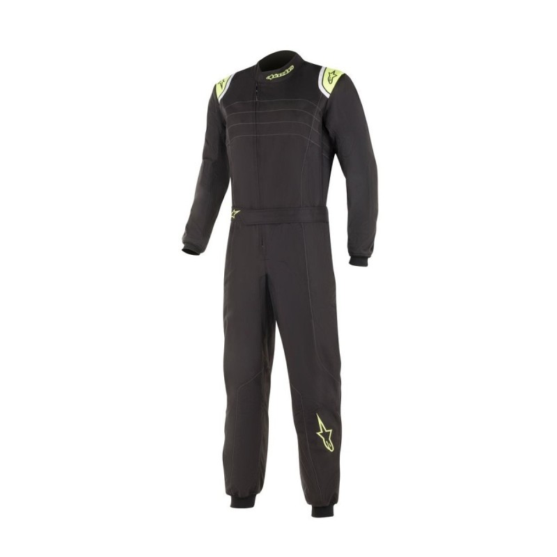 Alpinestars kmx-9 v2 s mono blk/yel fl