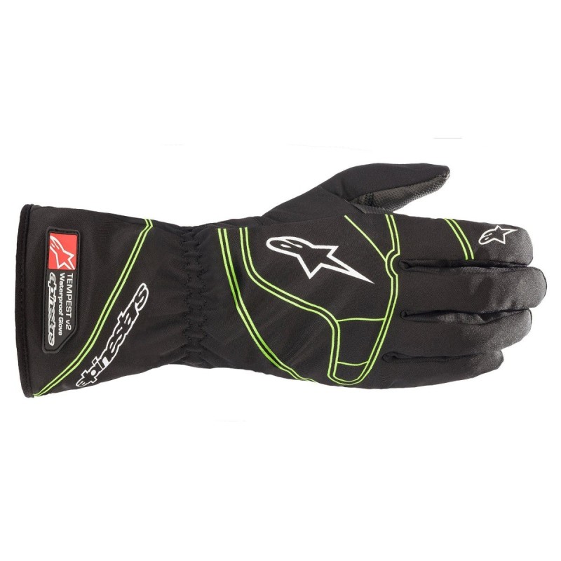 Guantes Tempest V2 S para niños impermeables Karting Alpinestars