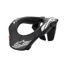 Alpinestars karting youth neck support blk/wht