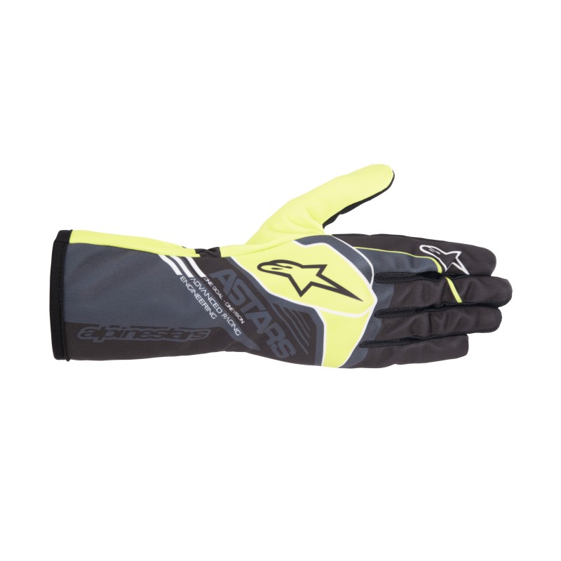 Alpinestars Tech-1 K Race S V2 guante Ant/Lime   Kids