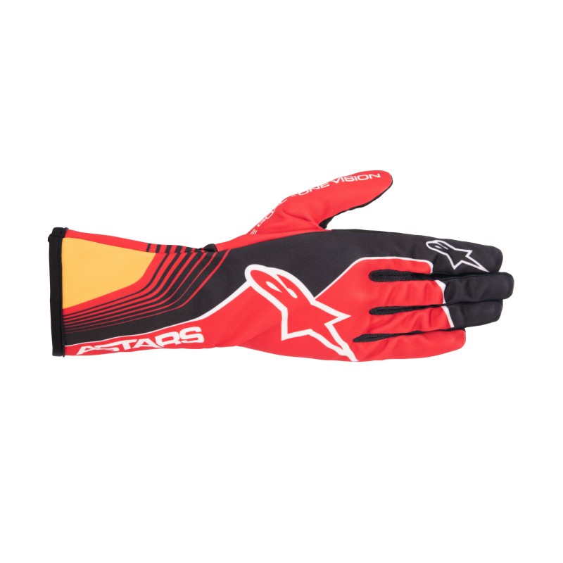 Alpinestars Tech 1 K Race S V2 guante Red/Tangr Kids