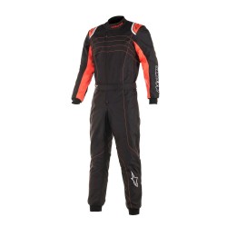 Alpinestars KMX-9 V3 Mono Negro/Rojo Flúor