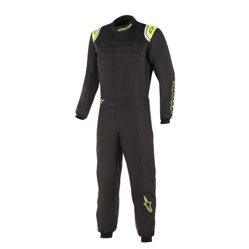 Alpinestars KMX-9 V3 S Mono para niño Negro/Amarillo Flúor