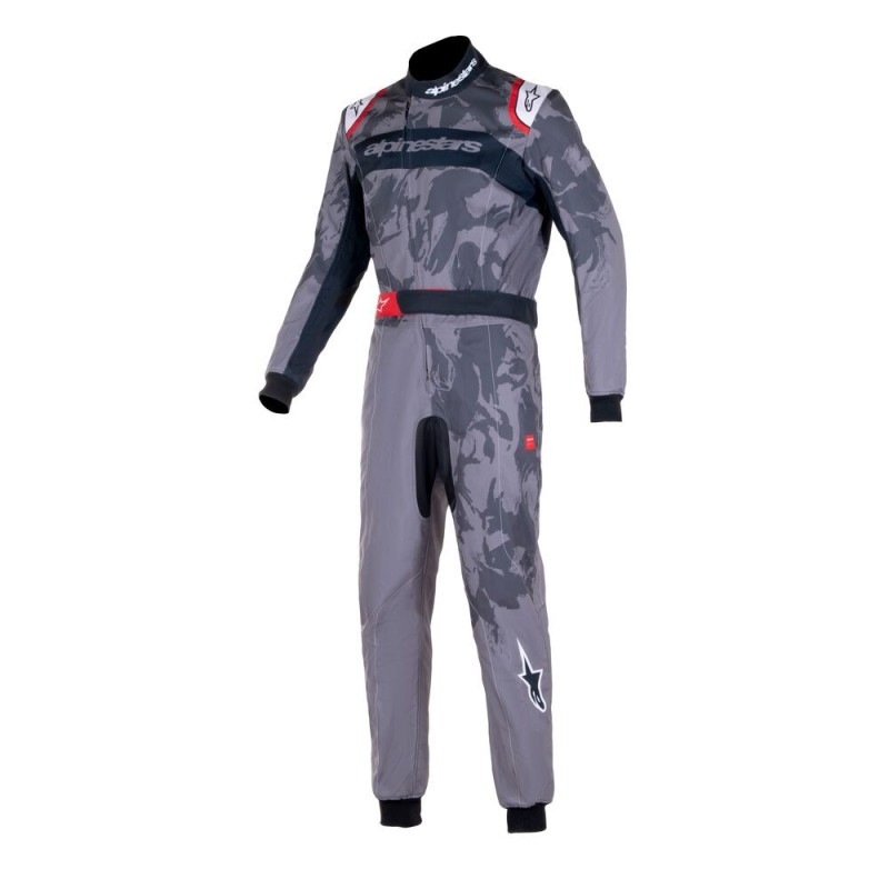 Alpinestars KMX-9 V3 Mono GRAPHIC 5 Gris Oscuro/Negro