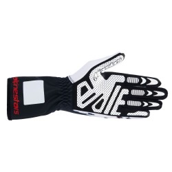 Guantes Alpinestars Tech-1 K V4 Negro/Blanco/Rojo