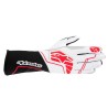 Guantes Alpinestars Tech-1 KX V4 Negro/Blanco/Rojo