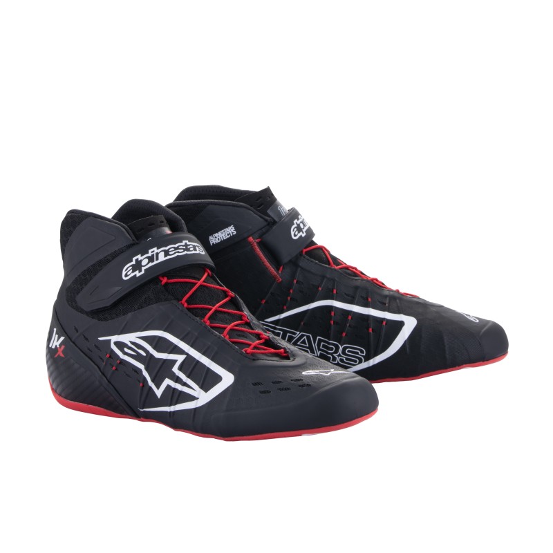 Alpinestars Tech-1 Kx V2 BOTAS KARTING Blk/Wht/Red