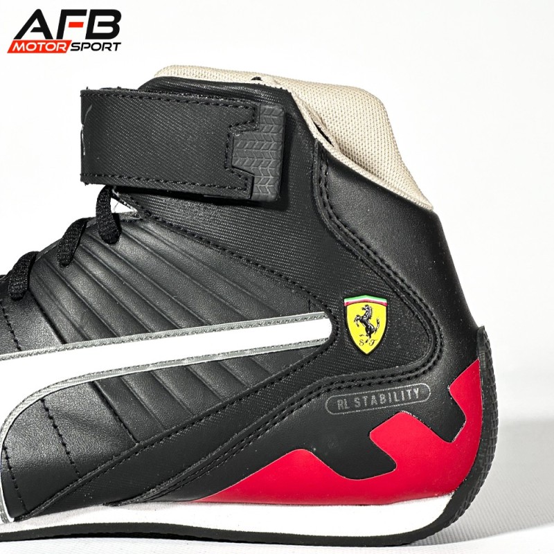 Puma Ferrari Cat Black Boots