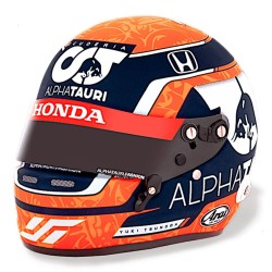 Yuki Tsunoda 2021 Mini Helmet Alphatauri Arai 1:2