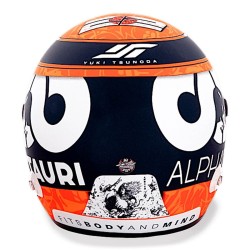 Yuki Tsunoda 2021 Mini Helmet Alphatauri Arai 1:2