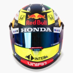 Sergio Pérez 2021 Mini Helmet Schuberth escala 1:2