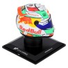 Sergio Pérez Mexican GP 2021  Mini Helmet Schuberth escala 1:4 + VITRINA